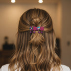 Hairclip | Fucsia Black Colors