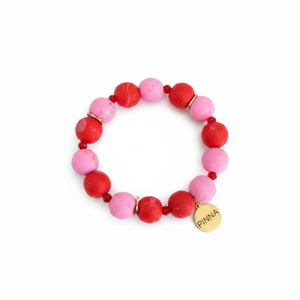 Pulsera | Rojo & Rosa