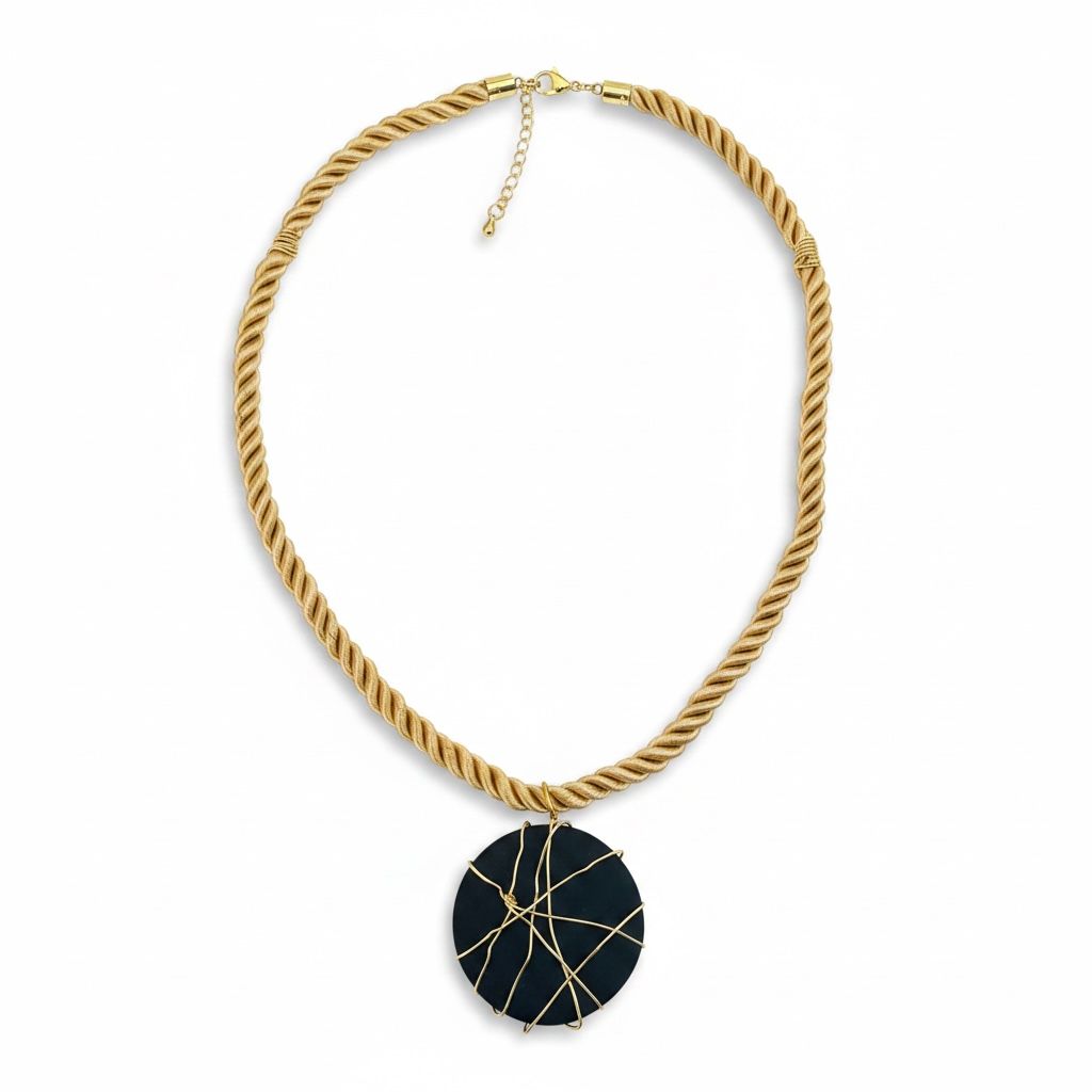 Collar | Gold & Black