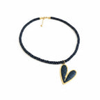 Collar | Blue Galaxy Heart