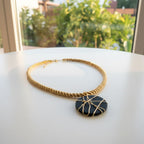 Collar | Gold & Black